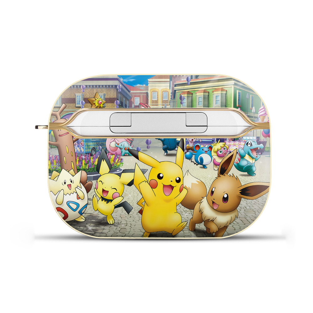 （画像用） ポケットモンスター Pokémon 【AirPods Pro用】ハードシェル保護ケース｜耐衝撃・防指紋・カラビナ付き商品仕様