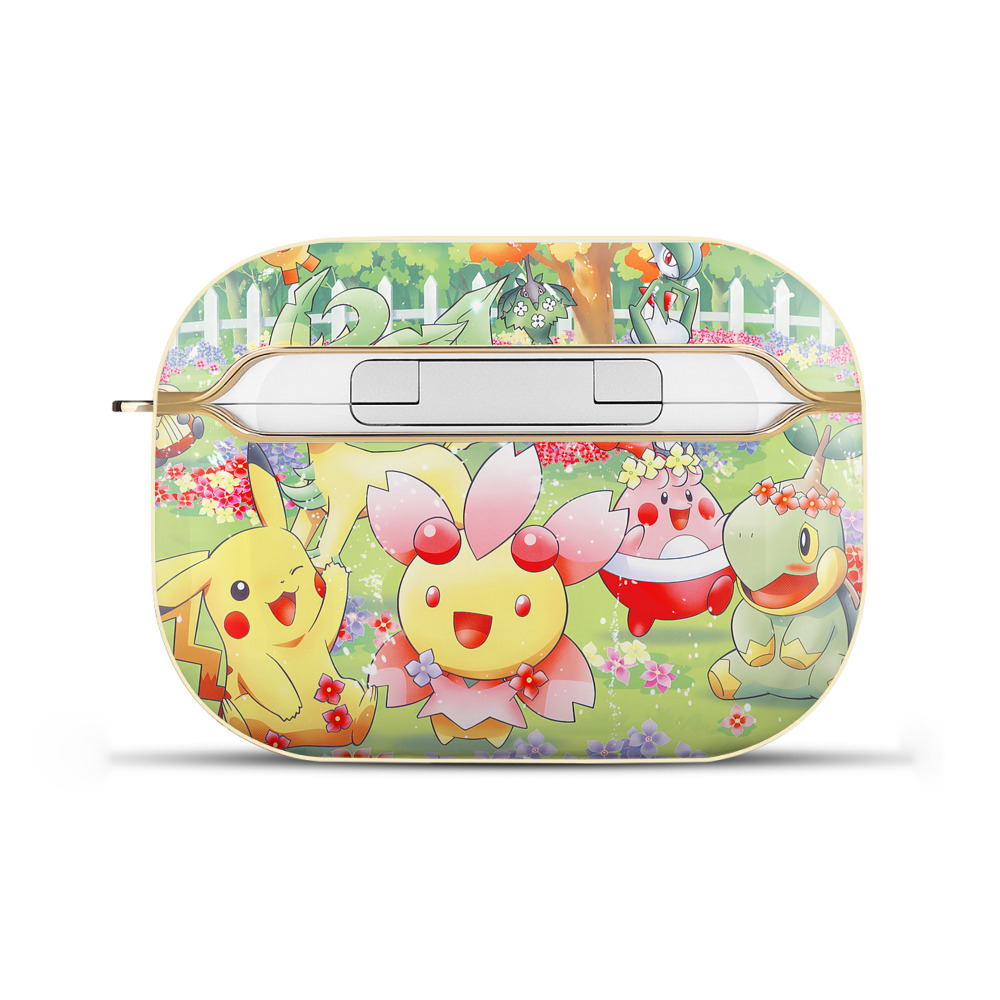 （画像用） ポケットモンスター Pokémon 【AirPods Pro用】ハードシェル保護ケース｜耐衝撃・防指紋・カラビナ付き商品仕様