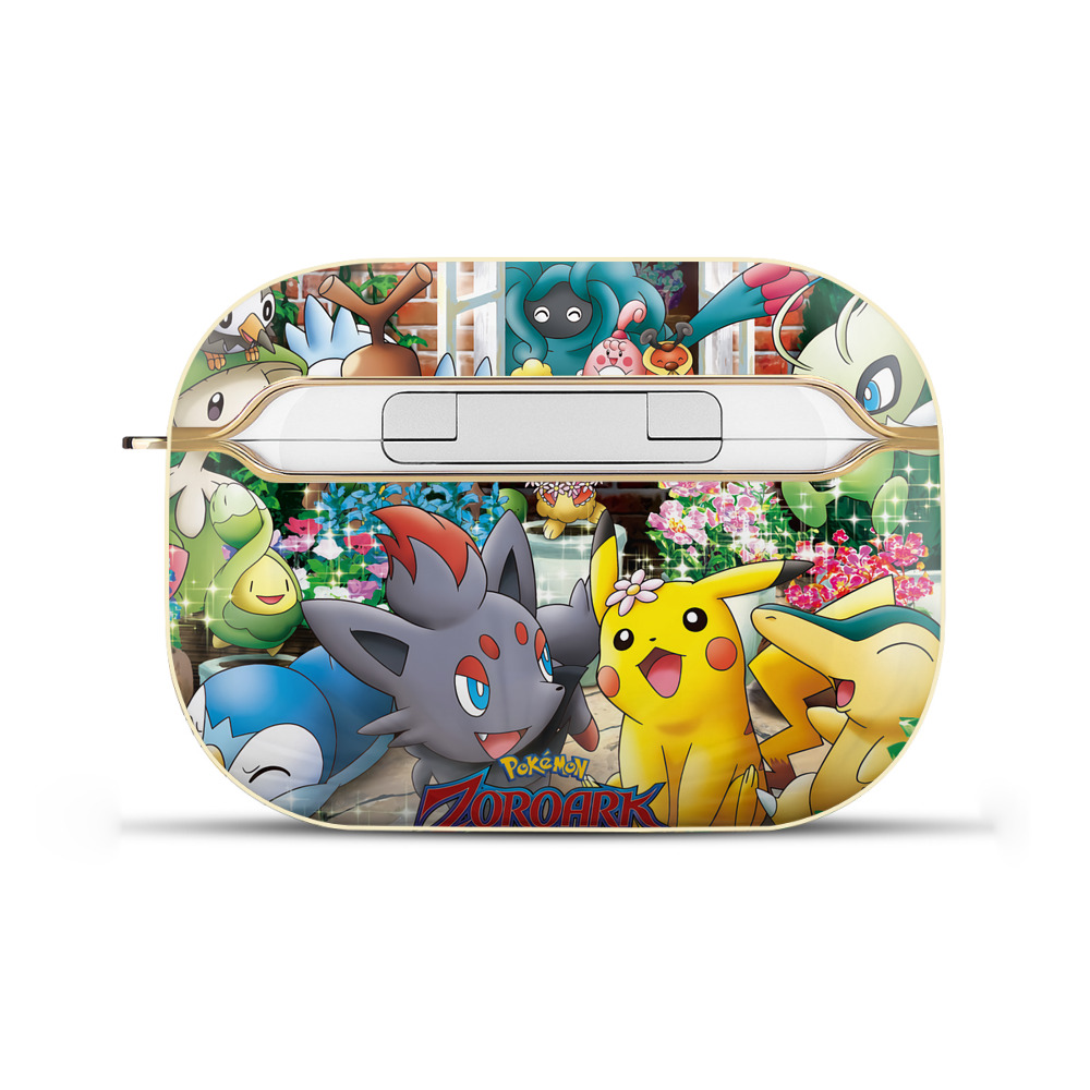 （画像用） ポケットモンスター Pokémon 【AirPods Pro用】ハードシェル保護ケース｜耐衝撃・防指紋・カラビナ付き商品仕様