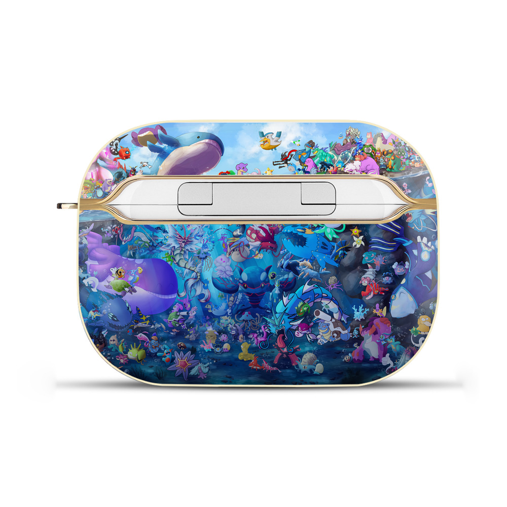 （画像用） ポケットモンスター Pokémon 【AirPods Pro用】ハードシェル保護ケース｜耐衝撃・防指紋・カラビナ付き商品仕様