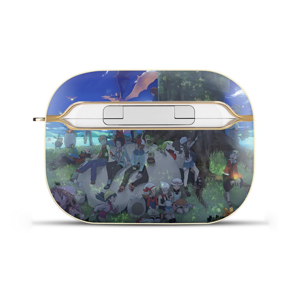（画像用） ポケットモンスター Pokémon 【AirPods Pro用】ハードシェル保護ケース｜耐衝撃・防指紋・カラビナ付き商品仕様