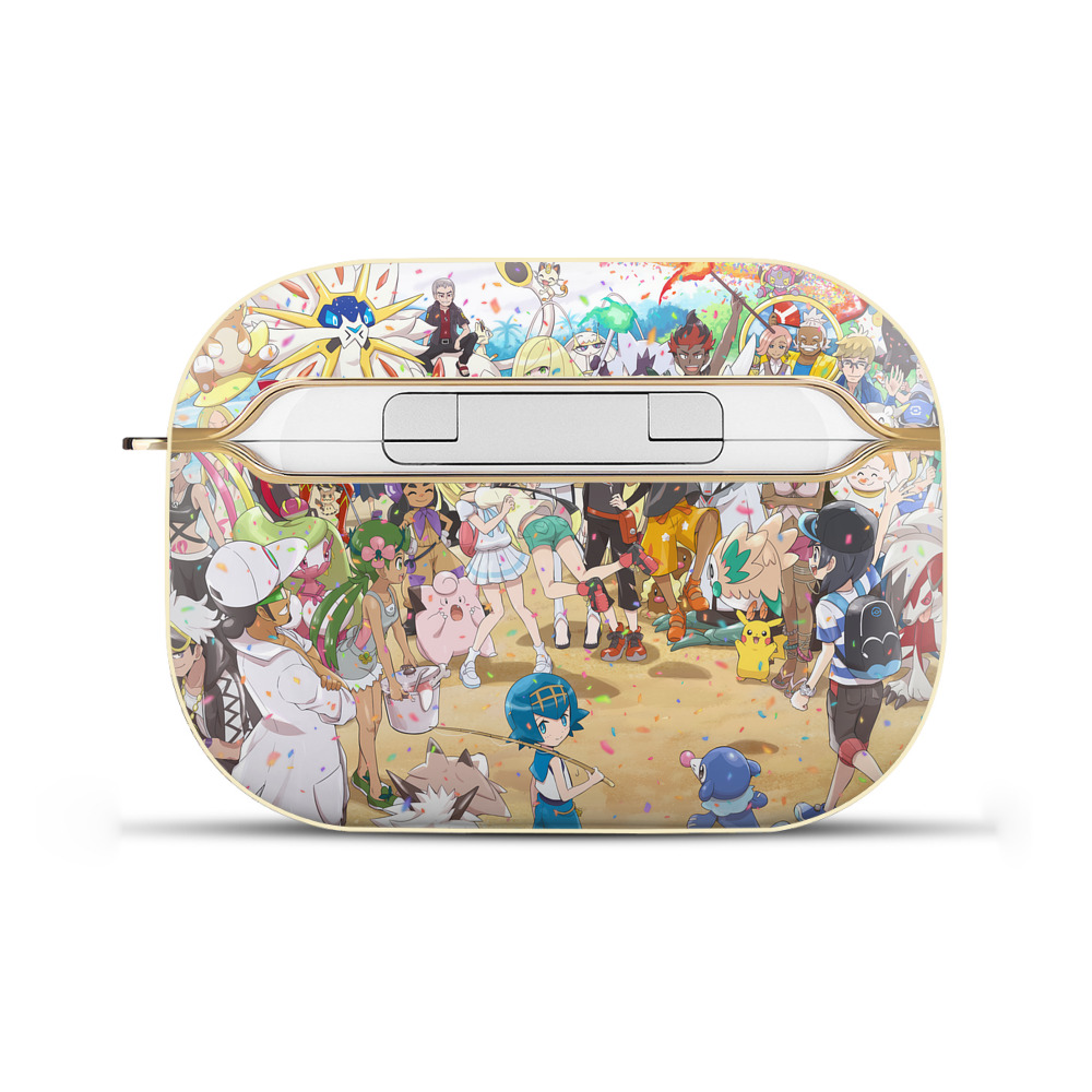 （画像用） ポケットモンスター Pokémon 【AirPods Pro用】ハードシェル保護ケース｜耐衝撃・防指紋・カラビナ付き商品仕様