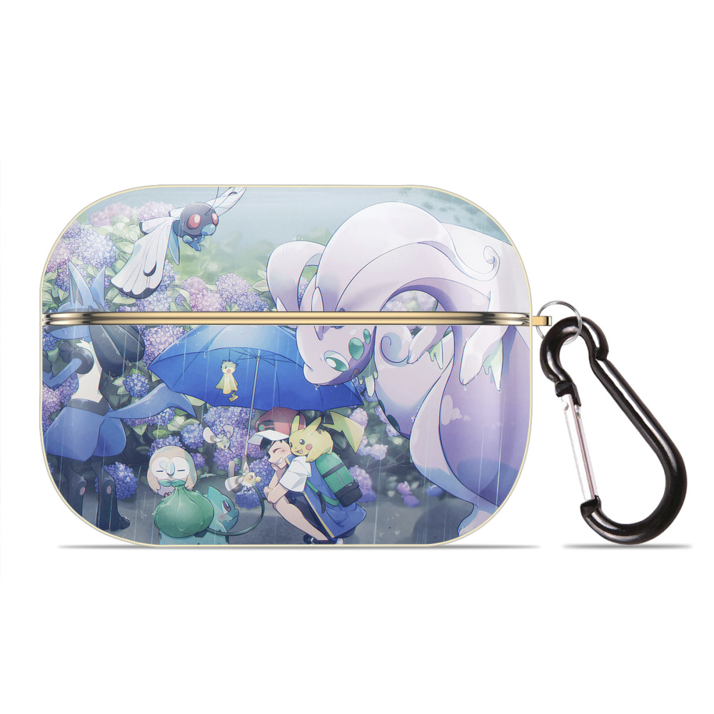 （画像用） ポケットモンスター Pokémon 【AirPods Pro用】ハードシェル保護ケース｜耐衝撃・防指紋・カラビナ付き商品仕様