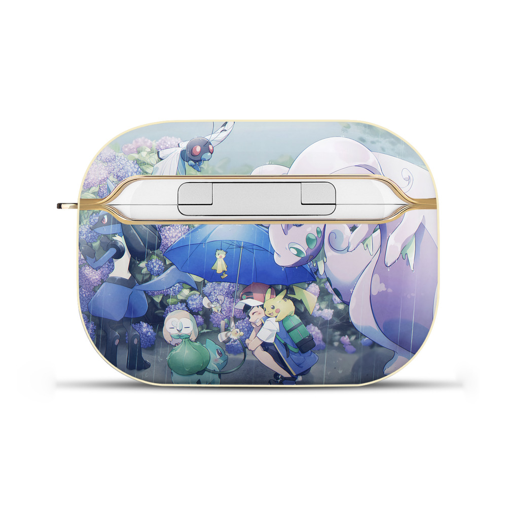 （画像用） ポケットモンスター Pokémon 【AirPods Pro用】ハードシェル保護ケース｜耐衝撃・防指紋・カラビナ付き商品仕様