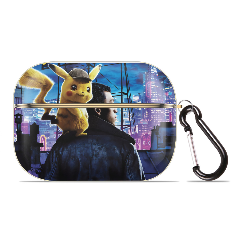 （画像用） ポケットモンスター Pokémon 【AirPods Pro用】ハードシェル保護ケース｜耐衝撃・防指紋・カラビナ付き商品仕様