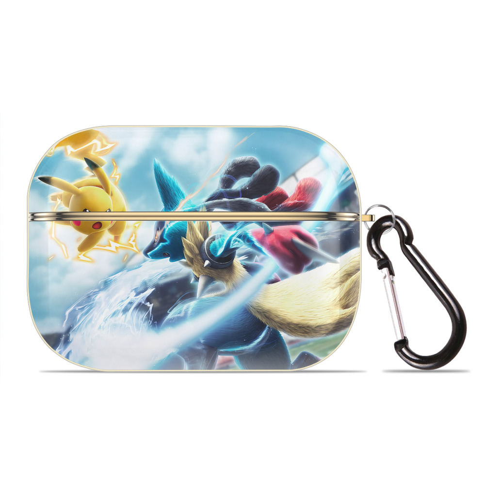 （画像用） ポケットモンスター Pokémon 【AirPods Pro用】ハードシェル保護ケース｜耐衝撃・防指紋・カラビナ付き商品仕様