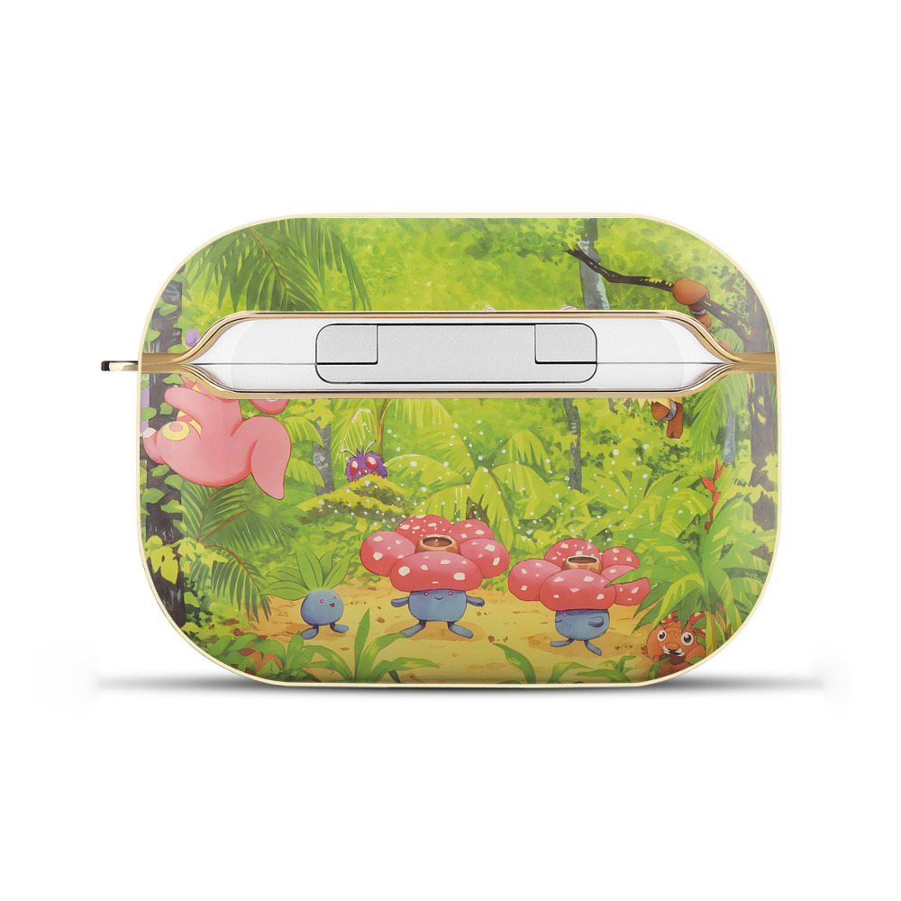 （画像用） ポケットモンスター Pokémon 【AirPods Pro用】ハードシェル保護ケース｜耐衝撃・防指紋・カラビナ付き商品仕様