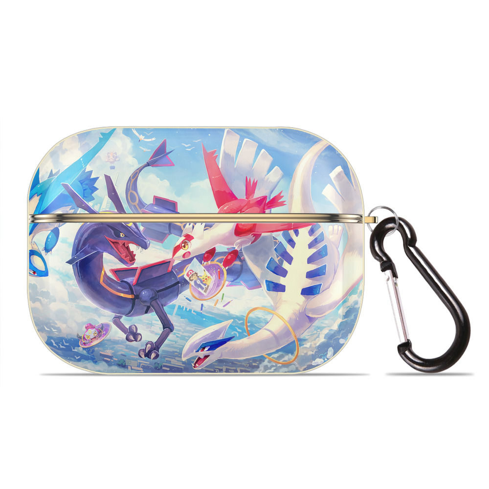 （画像用） ポケットモンスター Pokémon 【AirPods Pro用】ハードシェル保護ケース｜耐衝撃・防指紋・カラビナ付き商品仕様