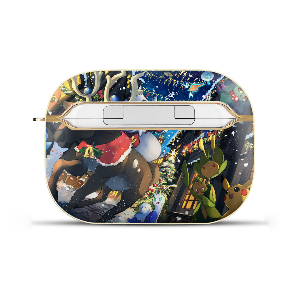 （画像用） ポケットモンスター Pokémon 【AirPods Pro用】ハードシェル保護ケース｜耐衝撃・防指紋・カラビナ付き商品仕様