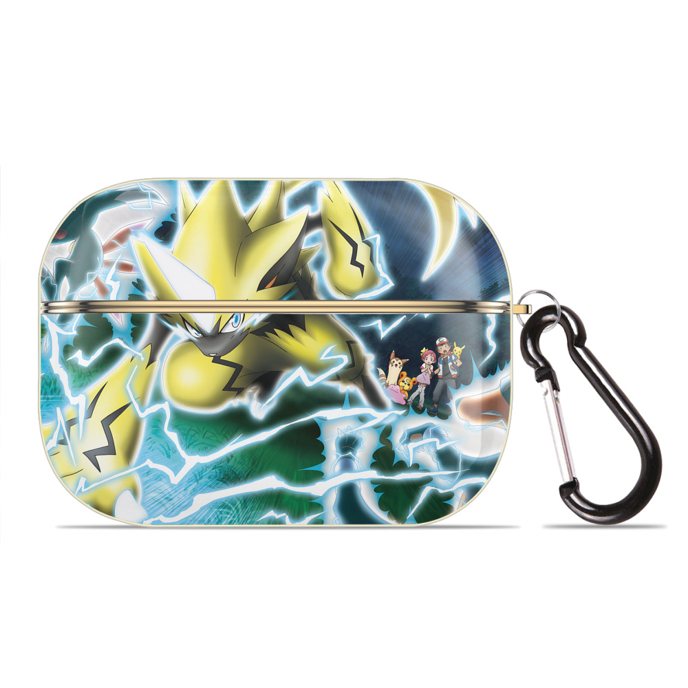 （画像用） ポケットモンスター Pokémon 【AirPods Pro用】ハードシェル保護ケース｜耐衝撃・防指紋・カラビナ付き商品仕様