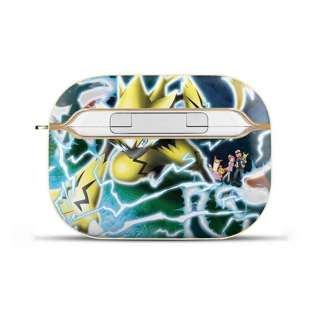 （画像用） ポケットモンスター Pokémon 【AirPods Pro用】ハードシェル保護ケース｜耐衝撃・防指紋・カラビナ付き商品仕様