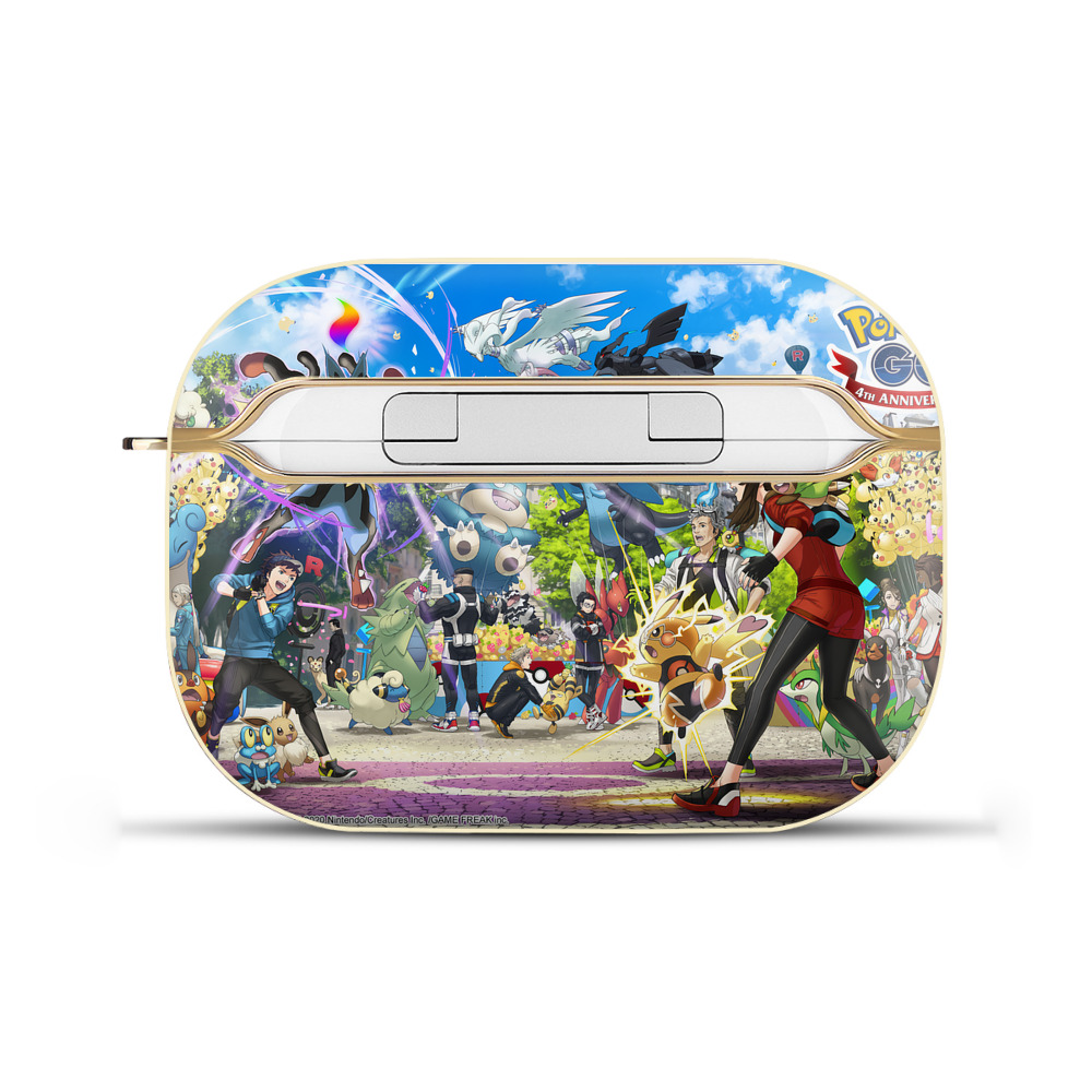 （画像用） ポケットモンスター Pokémon 【AirPods Pro用】ハードシェル保護ケース｜耐衝撃・防指紋・カラビナ付き商品仕様