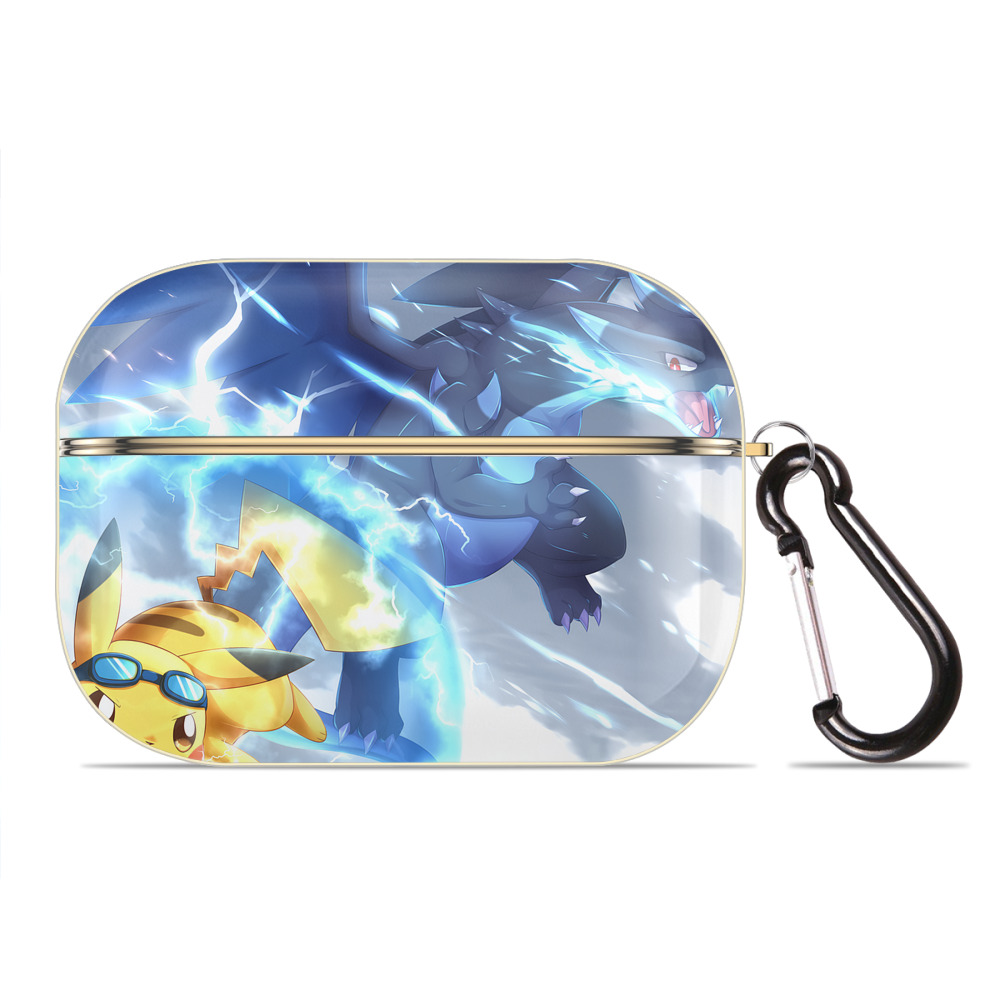 （画像用） ポケットモンスター Pokémon 【AirPods Pro用】ハードシェル保護ケース｜耐衝撃・防指紋・カラビナ付き商品仕様