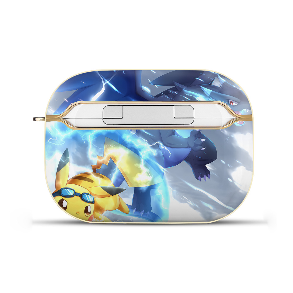 （画像用） ポケットモンスター Pokémon 【AirPods Pro用】ハードシェル保護ケース｜耐衝撃・防指紋・カラビナ付き商品仕様