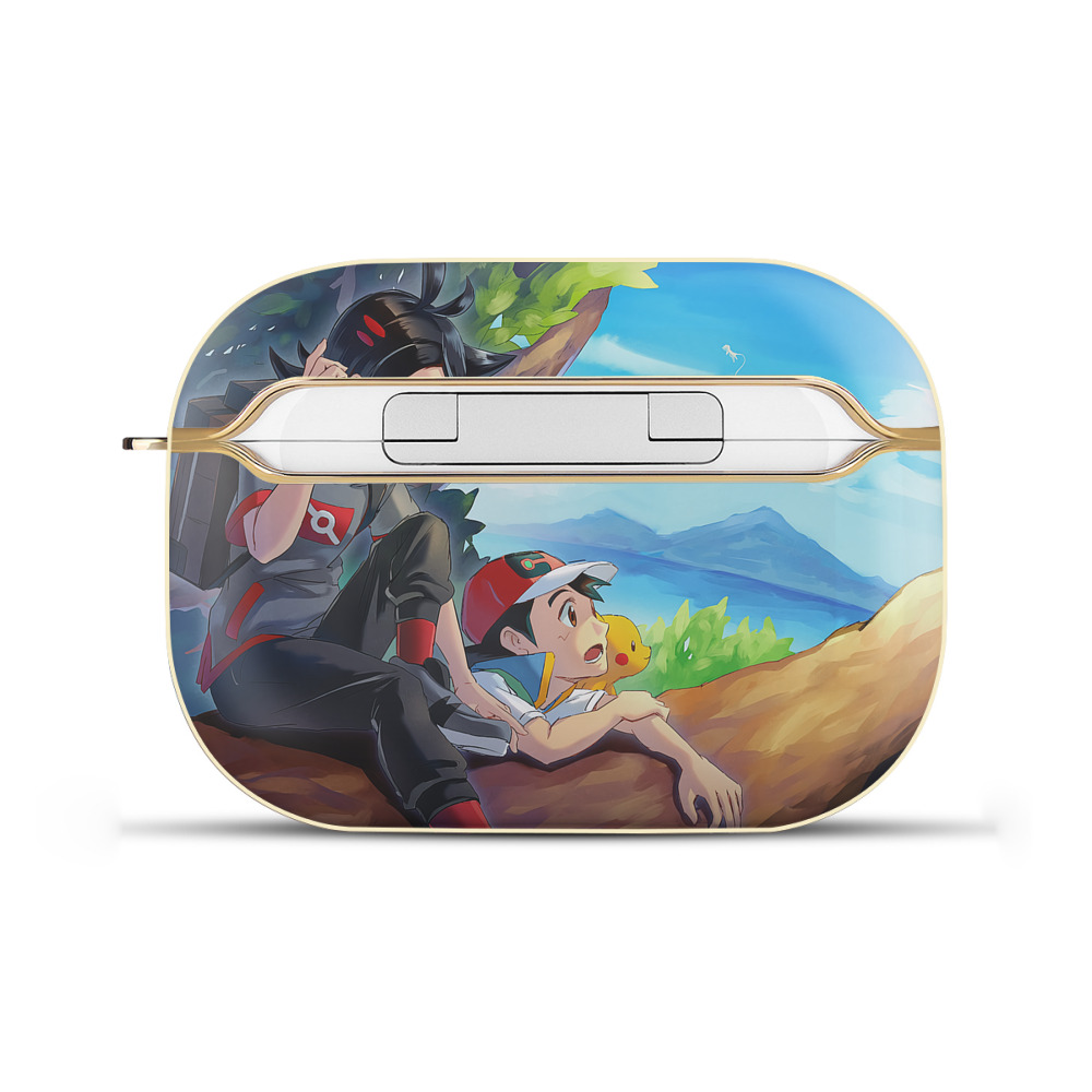 （画像用） ポケットモンスター Pokémon 【AirPods Pro用】ハードシェル保護ケース｜耐衝撃・防指紋・カラビナ付き商品仕様