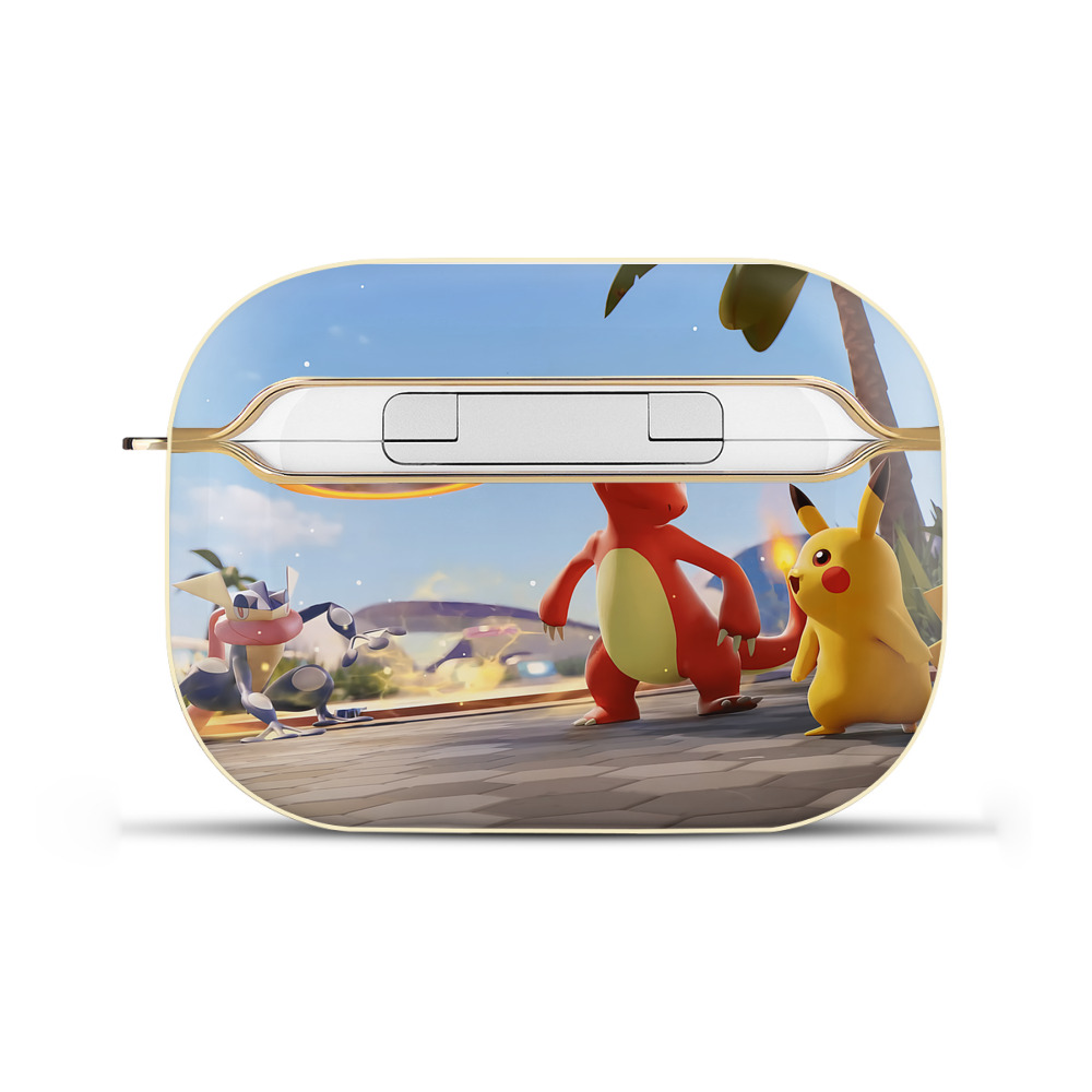 （画像用） ポケットモンスター Pokémon 【AirPods Pro用】ハードシェル保護ケース｜耐衝撃・防指紋・カラビナ付き商品仕様