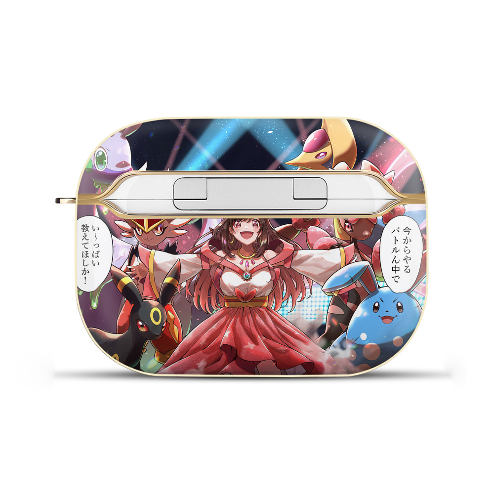 （画像用） ポケットモンスター Pokémon 【AirPods Pro用】ハードシェル保護ケース｜耐衝撃・防指紋・カラビナ付き商品仕様