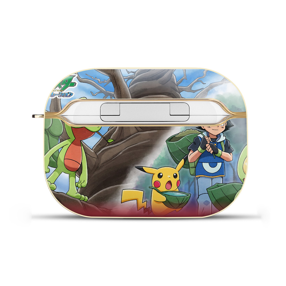 （画像用） ポケットモンスター Pokémon 【AirPods Pro用】ハードシェル保護ケース｜耐衝撃・防指紋・カラビナ付き商品仕様