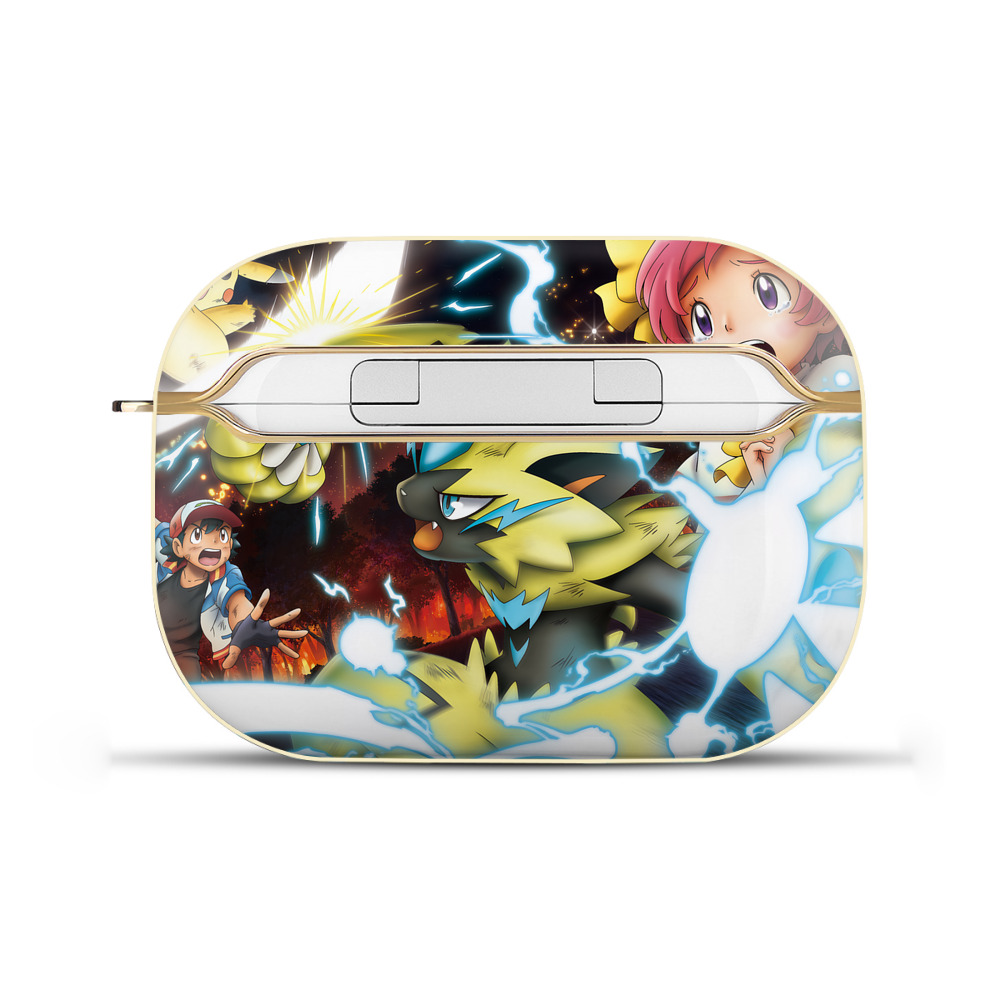 （画像用） ポケットモンスター Pokémon 【AirPods Pro用】ハードシェル保護ケース｜耐衝撃・防指紋・カラビナ付き商品仕様
