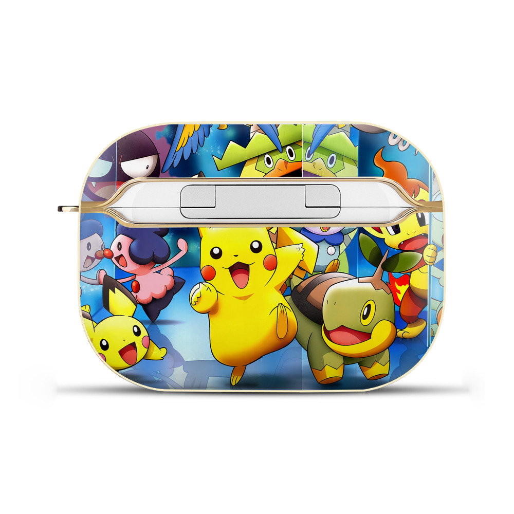 （画像用） ポケットモンスター Pokémon 【AirPods Pro用】ハードシェル保護ケース｜耐衝撃・防指紋・カラビナ付き商品仕様