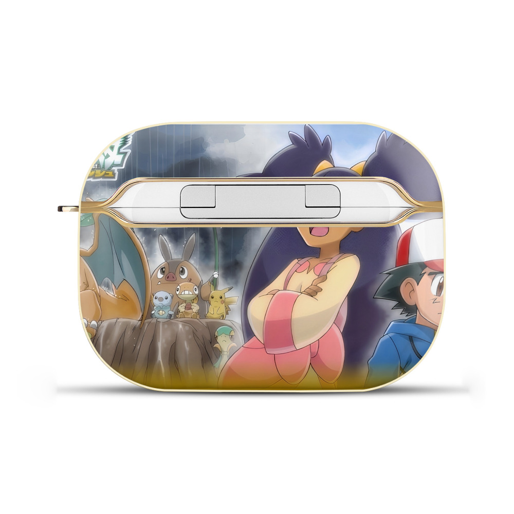 （画像用） ポケットモンスター Pokémon 【AirPods Pro用】ハードシェル保護ケース｜耐衝撃・防指紋・カラビナ付き商品仕様