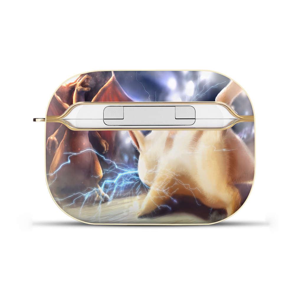（画像用） ポケットモンスター Pokémon 【AirPods Pro用】ハードシェル保護ケース｜耐衝撃・防指紋・カラビナ付き商品仕様
