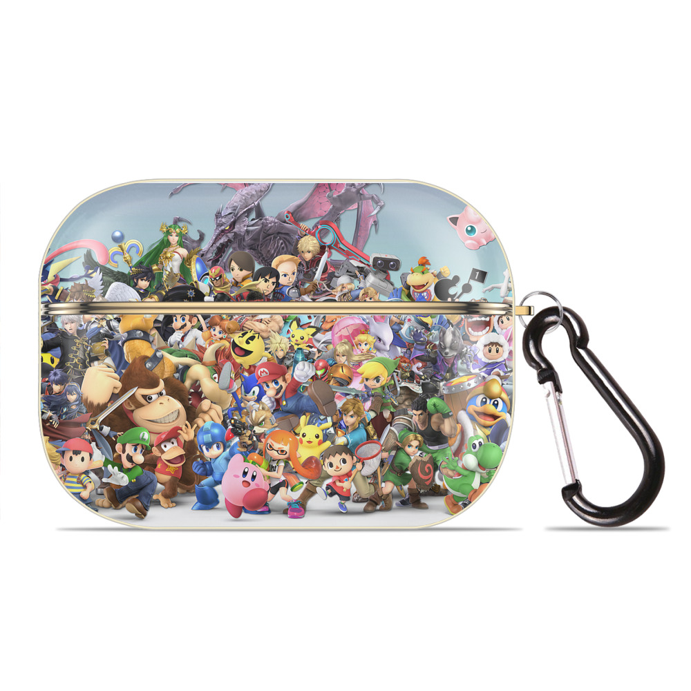 （画像用） ポケットモンスター Pokémon 【AirPods Pro用】ハードシェル保護ケース｜耐衝撃・防指紋・カラビナ付き商品仕様