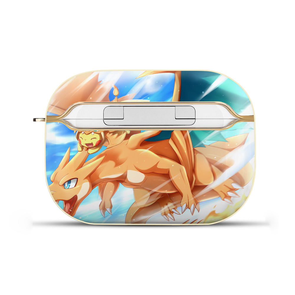 （画像用） ポケットモンスター Pokémon 【AirPods Pro用】ハードシェル保護ケース｜耐衝撃・防指紋・カラビナ付き商品仕様