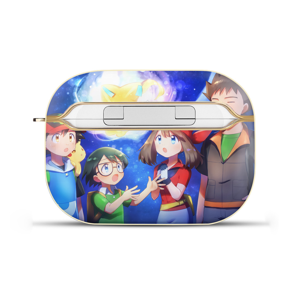 （画像用） ポケットモンスター Pokémon 【AirPods Pro用】ハードシェル保護ケース｜耐衝撃・防指紋・カラビナ付き商品仕様