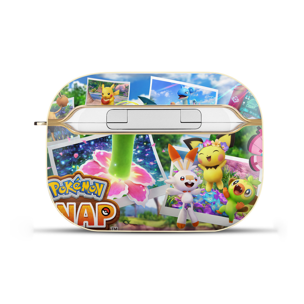 （画像用） ポケットモンスター Pokémon 【AirPods Pro用】ハードシェル保護ケース｜耐衝撃・防指紋・カラビナ付き商品仕様