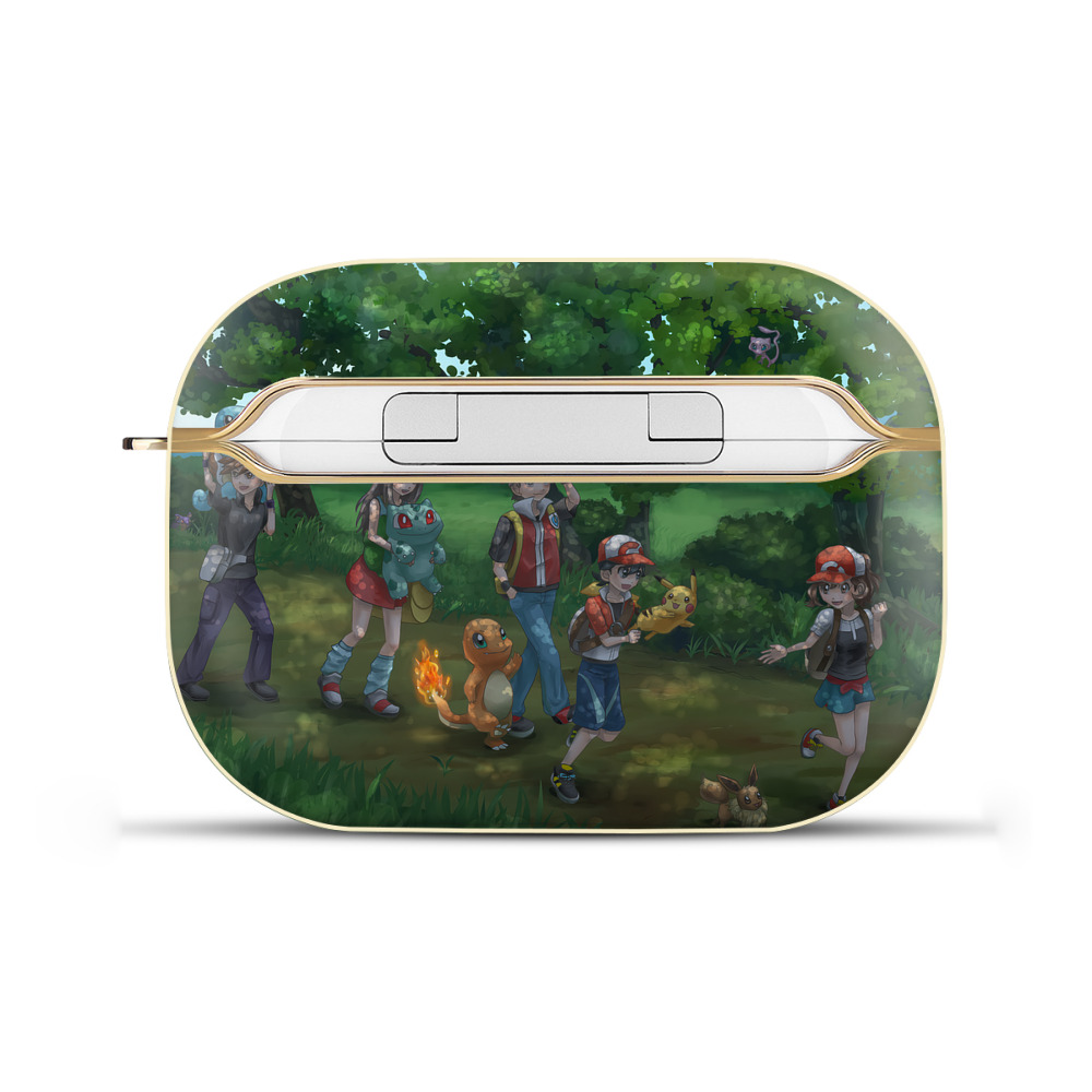 （画像用） ポケットモンスター Pokémon 【AirPods Pro用】ハードシェル保護ケース｜耐衝撃・防指紋・カラビナ付き商品仕様
