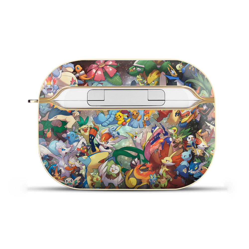 （画像用） ポケットモンスター Pokémon 【AirPods Pro用】ハードシェル保護ケース｜耐衝撃・防指紋・カラビナ付き商品仕様
