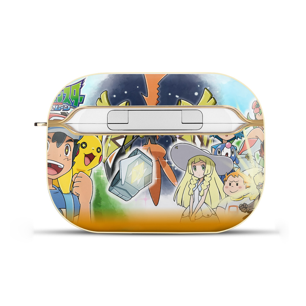 （画像用） ポケットモンスター Pokémon 【AirPods Pro用】ハードシェル保護ケース｜耐衝撃・防指紋・カラビナ付き商品仕様