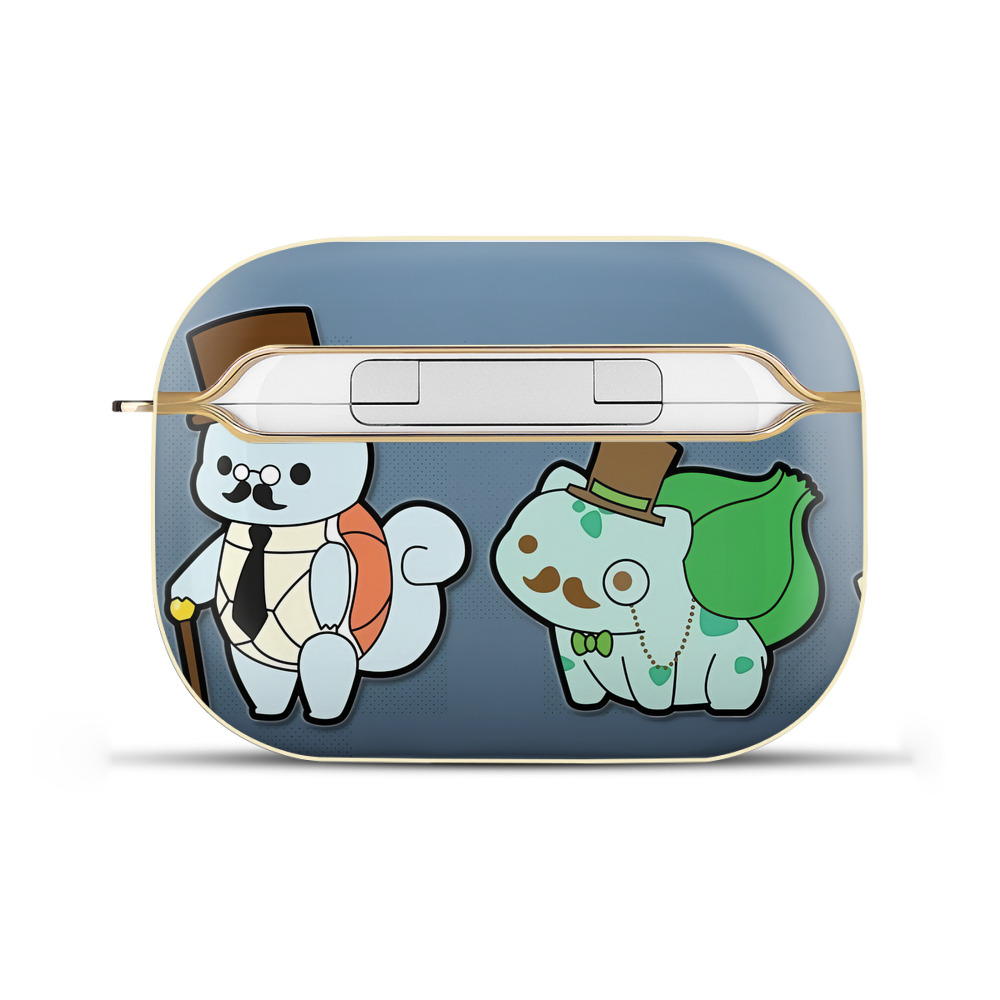 （画像用） ポケットモンスター Pokémon 【AirPods Pro用】ハードシェル保護ケース｜耐衝撃・防指紋・カラビナ付き商品仕様