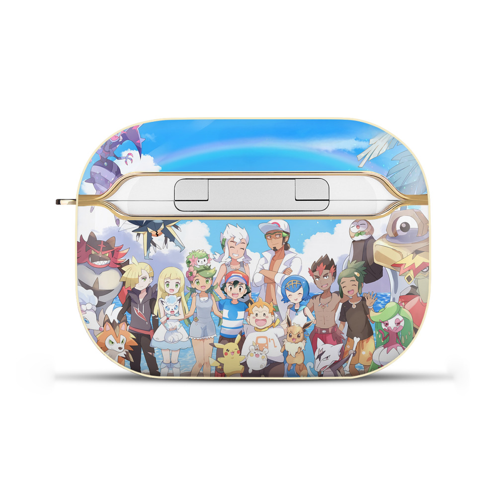 （画像用） ポケットモンスター Pokémon 【AirPods Pro用】ハードシェル保護ケース｜耐衝撃・防指紋・カラビナ付き商品仕様