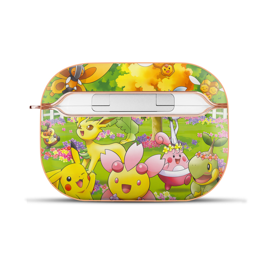 （画像用） ポケットモンスター Pokémon 【AirPods Pro用】ハードシェル保護ケース｜耐衝撃・防指紋・カラビナ付き商品仕様