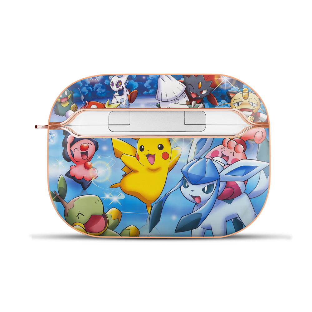 （画像用） ポケットモンスター Pokémon 【AirPods Pro用】ハードシェル保護ケース｜耐衝撃・防指紋・カラビナ付き商品仕様