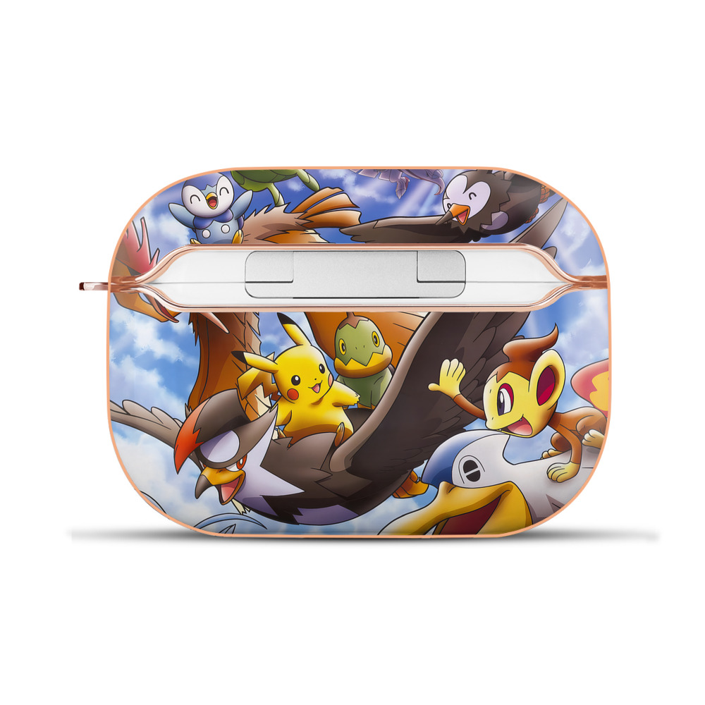 （画像用） ポケットモンスター Pokémon 【AirPods Pro用】ハードシェル保護ケース｜耐衝撃・防指紋・カラビナ付き商品仕様