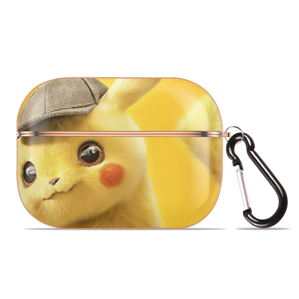 （画像用） ポケットモンスター Pokémon 【AirPods Pro用】ハードシェル保護ケース｜耐衝撃・防指紋・カラビナ付き商品仕様
