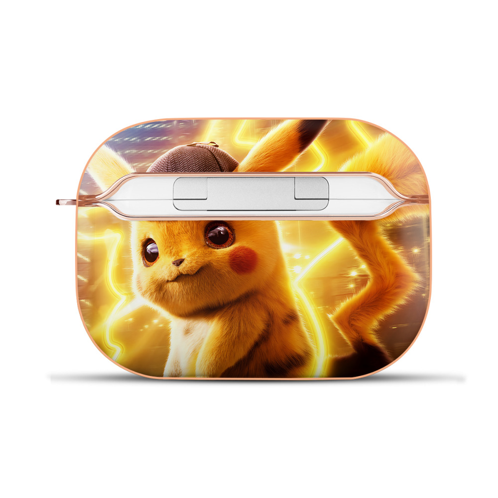 （画像用） ポケットモンスター Pokémon 【AirPods Pro用】ハードシェル保護ケース｜耐衝撃・防指紋・カラビナ付き商品仕様