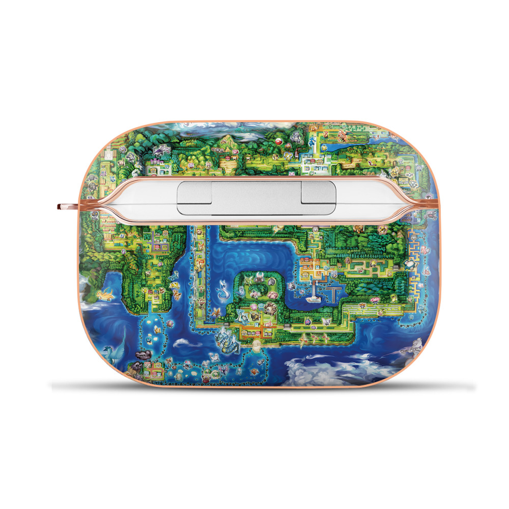 （画像用） ポケットモンスター Pokémon 【AirPods Pro用】ハードシェル保護ケース｜耐衝撃・防指紋・カラビナ付き商品仕様