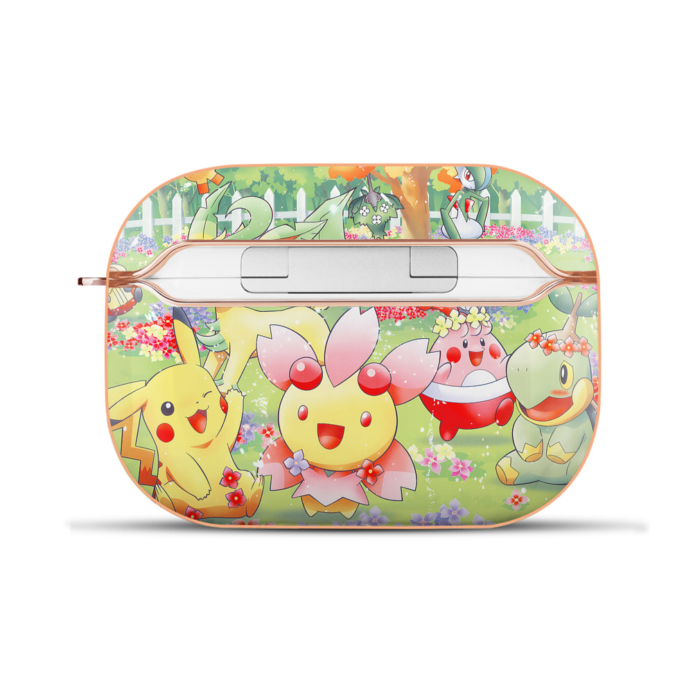 （画像用） ポケットモンスター Pokémon 【AirPods Pro用】ハードシェル保護ケース｜耐衝撃・防指紋・カラビナ付き商品仕様