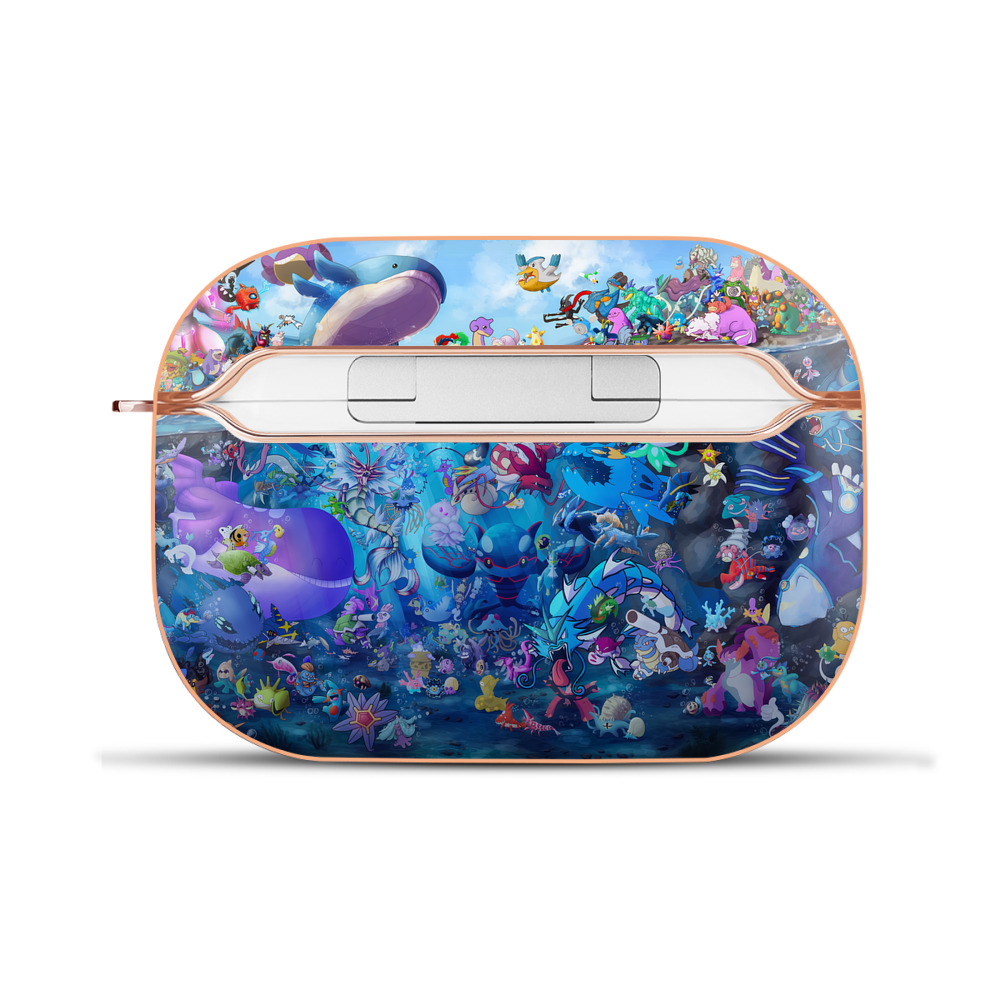 （画像用） ポケットモンスター Pokémon 【AirPods Pro用】ハードシェル保護ケース｜耐衝撃・防指紋・カラビナ付き商品仕様