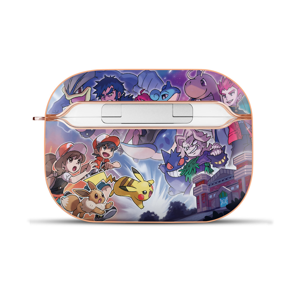 （画像用） ポケットモンスター Pokémon 【AirPods Pro用】ハードシェル保護ケース｜耐衝撃・防指紋・カラビナ付き商品仕様