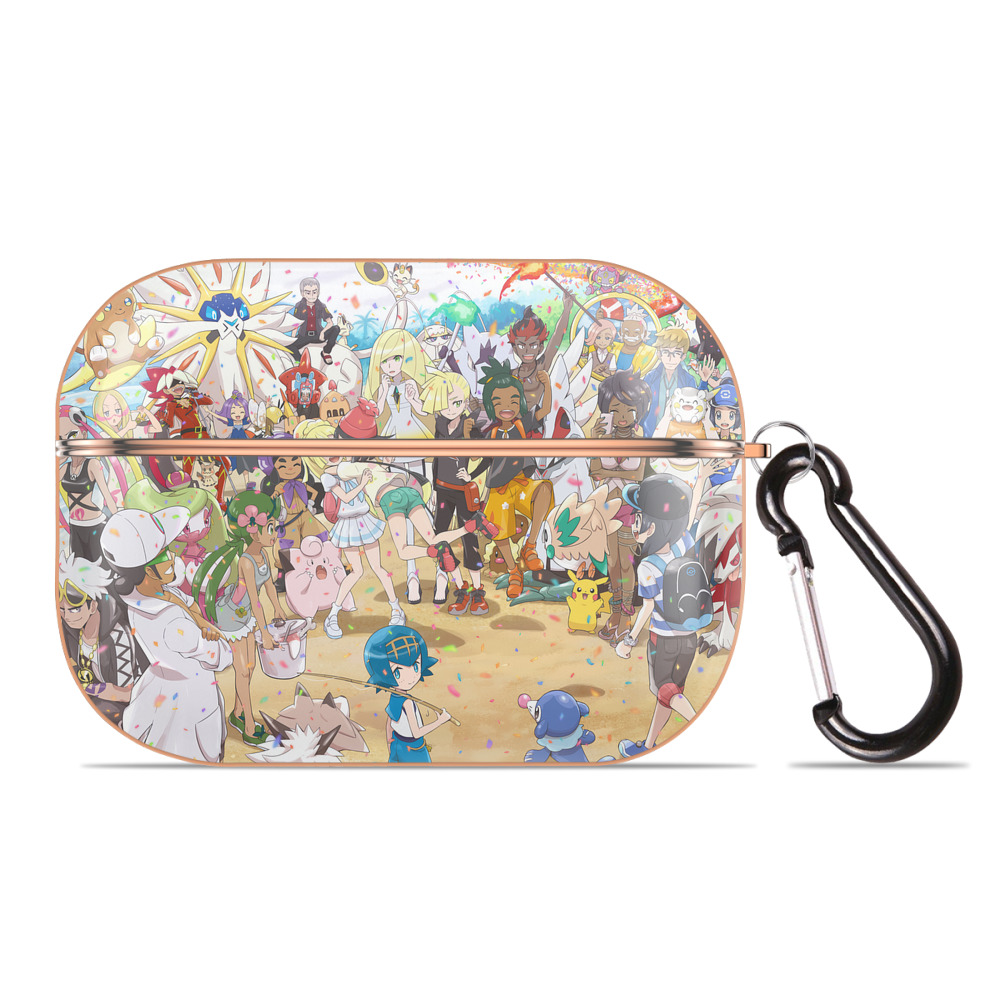 （画像用） ポケットモンスター Pokémon 【AirPods Pro用】ハードシェル保護ケース｜耐衝撃・防指紋・カラビナ付き商品仕様