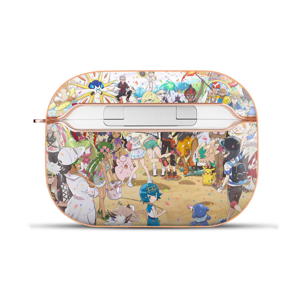 （画像用） ポケットモンスター Pokémon 【AirPods Pro用】ハードシェル保護ケース｜耐衝撃・防指紋・カラビナ付き商品仕様