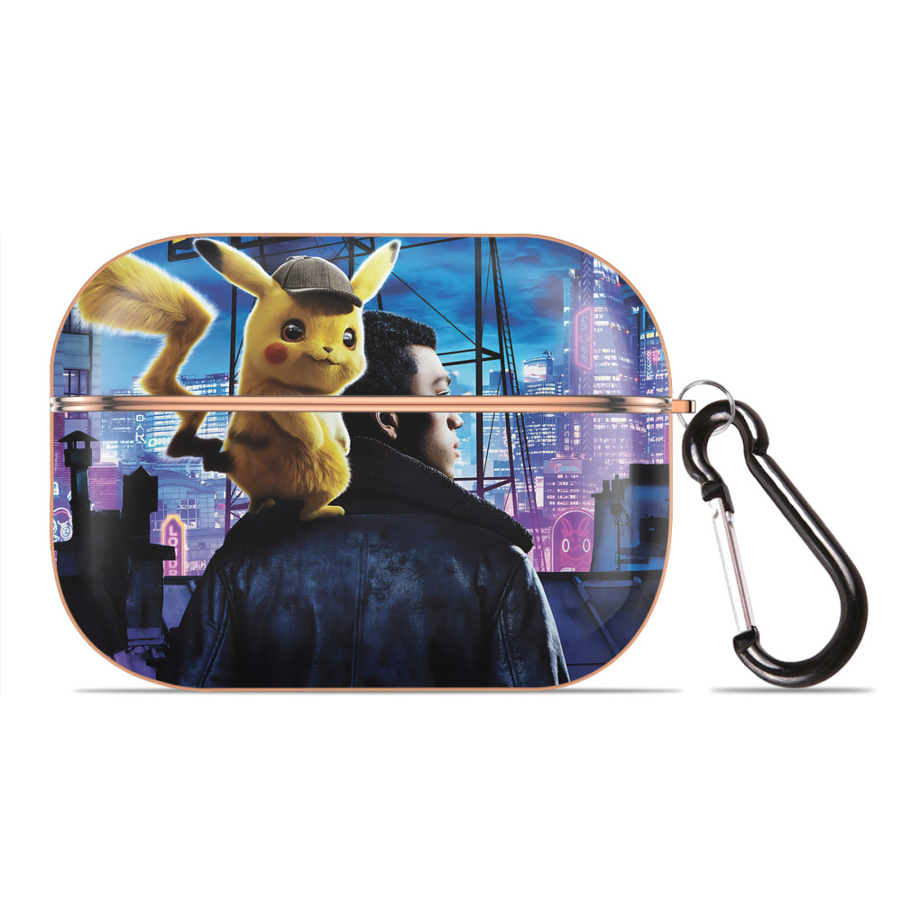 （画像用） ポケットモンスター Pokémon 【AirPods Pro用】ハードシェル保護ケース｜耐衝撃・防指紋・カラビナ付き商品仕様