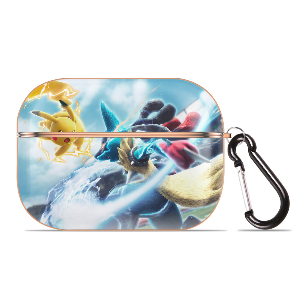 （画像用） ポケットモンスター Pokémon 【AirPods Pro用】ハードシェル保護ケース｜耐衝撃・防指紋・カラビナ付き商品仕様