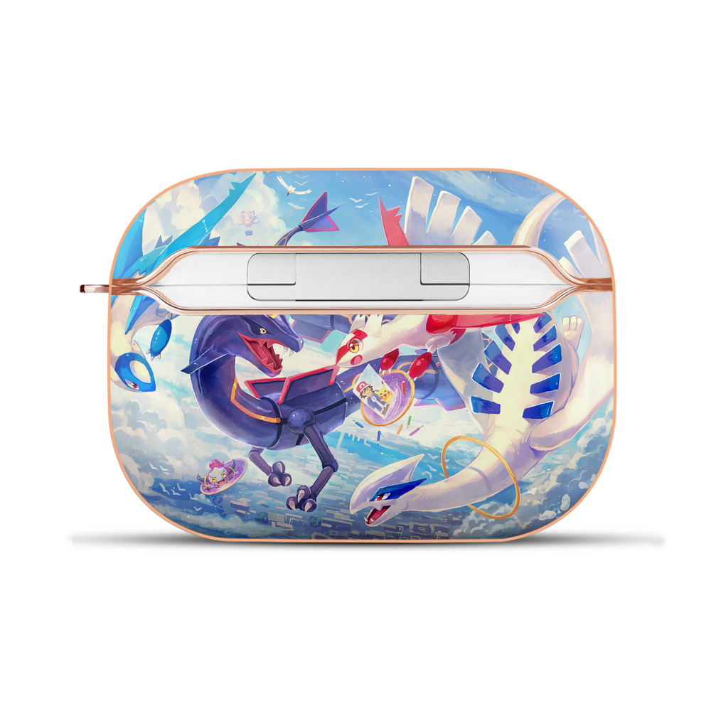 （画像用） ポケットモンスター Pokémon 【AirPods Pro用】ハードシェル保護ケース｜耐衝撃・防指紋・カラビナ付き商品仕様