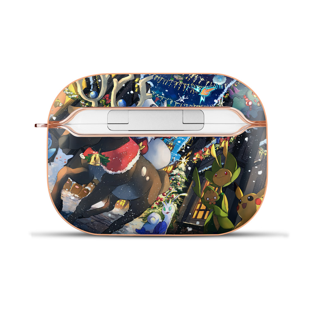 （画像用） ポケットモンスター Pokémon 【AirPods Pro用】ハードシェル保護ケース｜耐衝撃・防指紋・カラビナ付き商品仕様